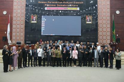 Gubernur dan DPRD Sumut Setujui Ranperda ABPD Sumut 2024